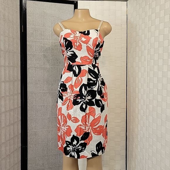 BRAND NEW CATO FIT &FLARE FLORAL SPAGHETTI STRAP DRESS - Picture 10 of 15